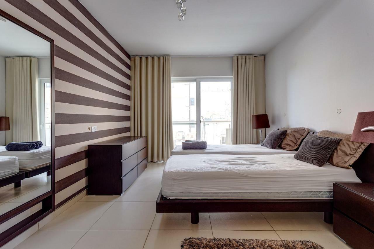 Contemporary, Luxury Apartment With Valletta And Harbour Views Sliema Dış mekan fotoğraf