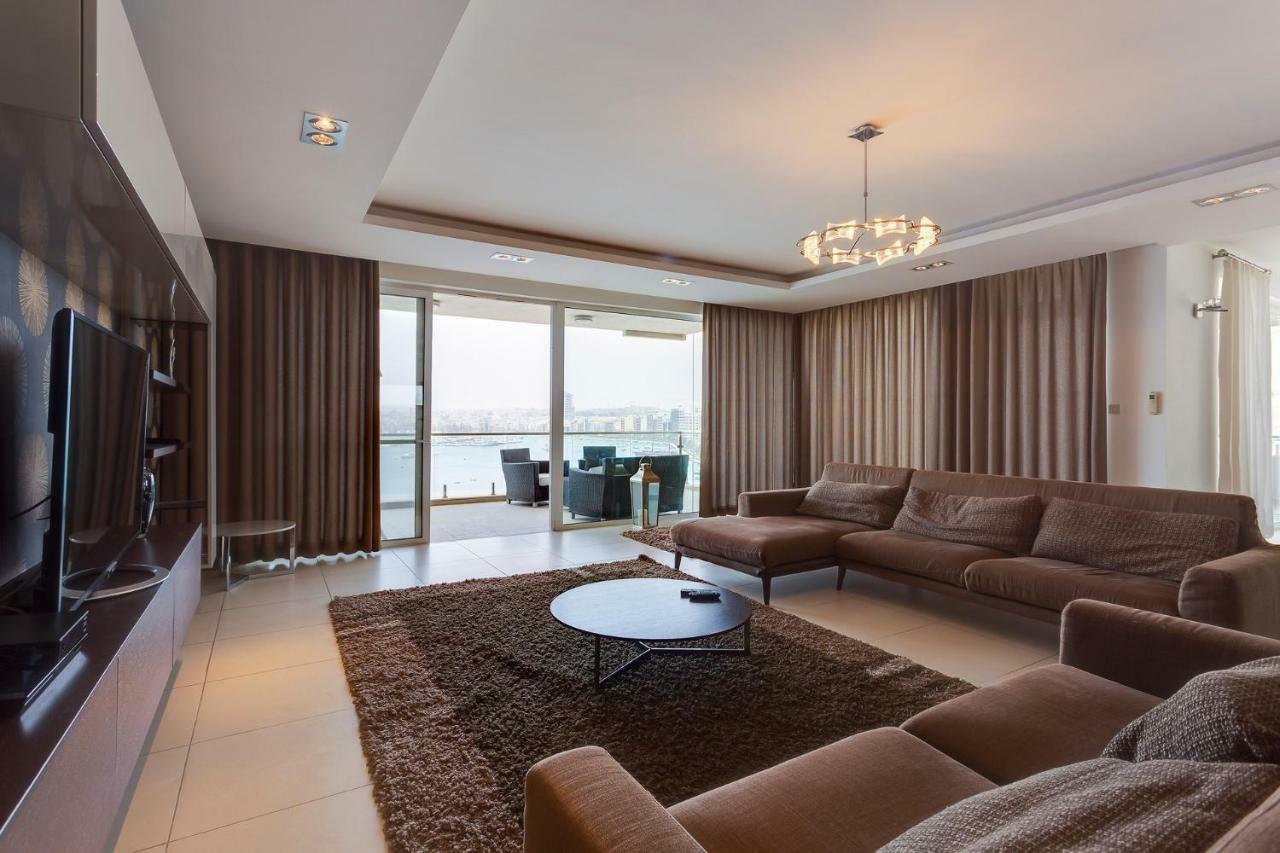 Contemporary, Luxury Apartment With Valletta And Harbour Views Sliema Dış mekan fotoğraf