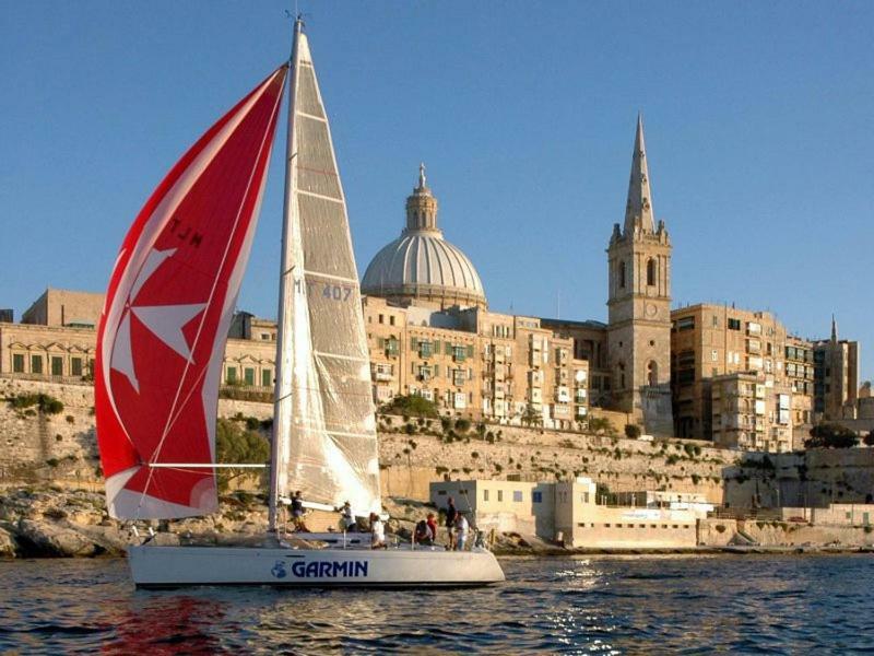 Contemporary, Luxury Apartment With Valletta And Harbour Views Sliema Dış mekan fotoğraf
