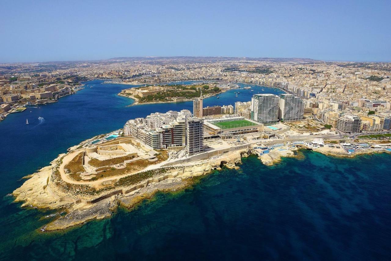 Contemporary, Luxury Apartment With Valletta And Harbour Views Sliema Dış mekan fotoğraf